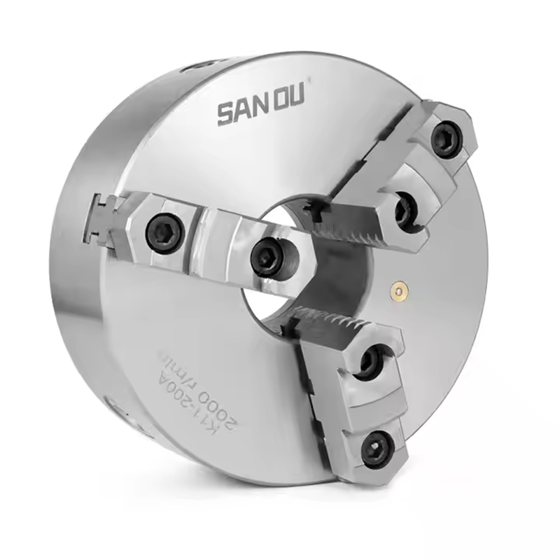 Factory wholesale 200mm bench lathe high efficiency K11200A self-centering three-jaw chuck