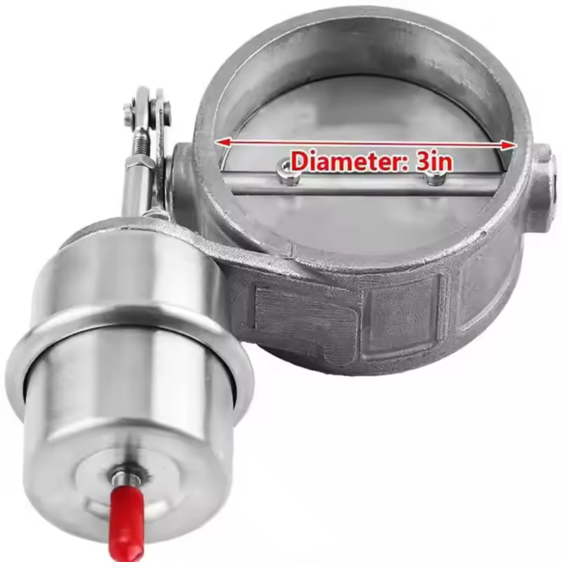 Factory direct sales 3 inch stainless steel automotive exhaust control valve