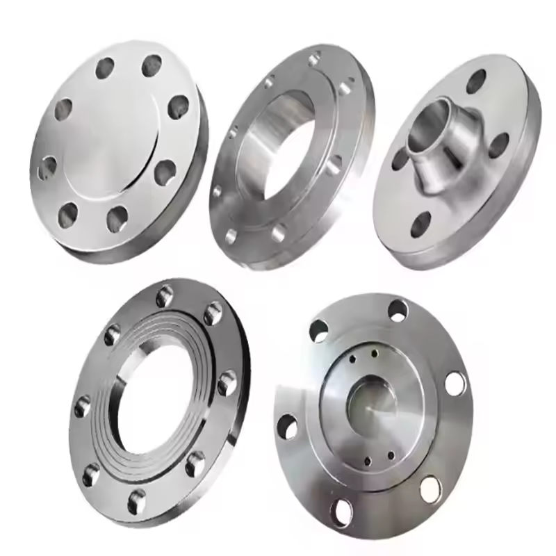 Manufacturer wholesale 304/316 material flat plate and neck large diameter stainless steel flange professional docking