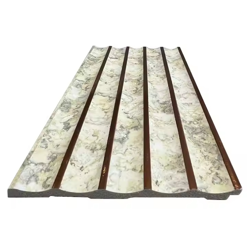 Factory wholesale waterproof indoor WPC decoration wood plastic composite 3d Ps wall