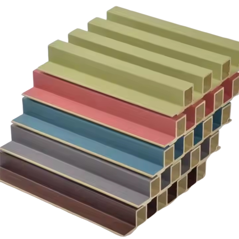 Factory Wholesale Environmentally Friendly Wpc Indoor Bedroom Panel Wall Wood Groove Outdoor Wall Panel