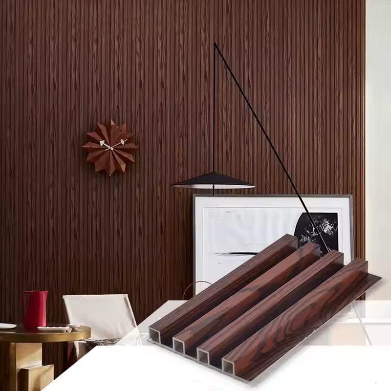 Factory direct sale Plastic composite waterproof decoration PVC WPC Wpvc material indoor wall panel