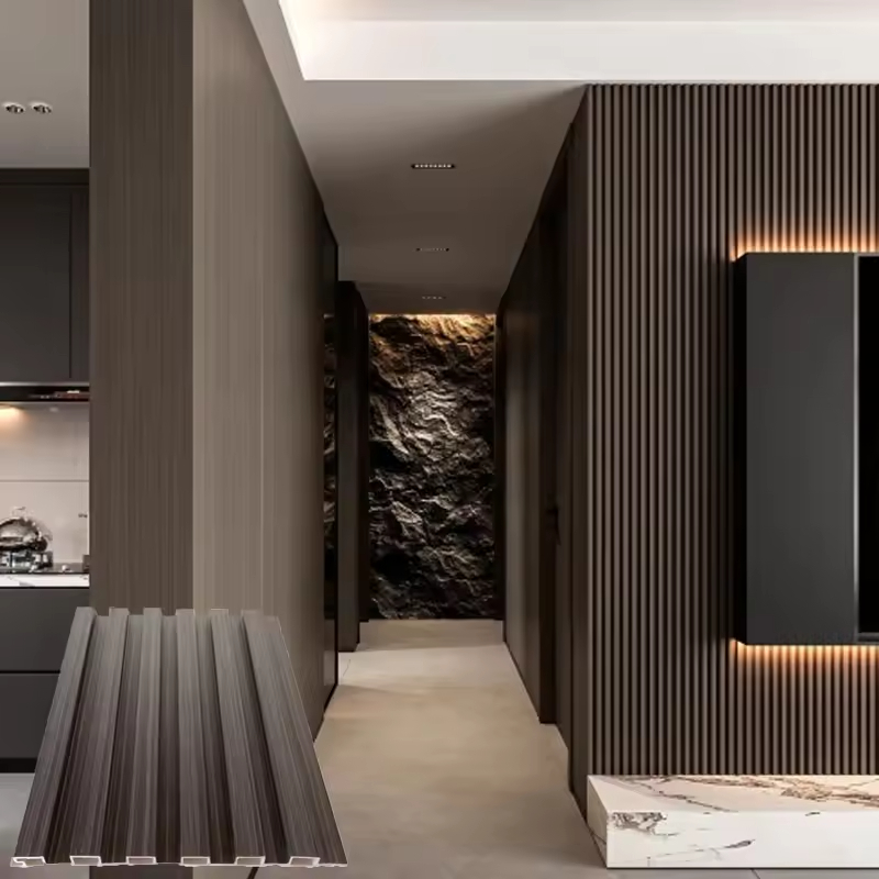 WPC wall panels Environmentally friendly interior wall panels for residential buildings Multifunctional interior