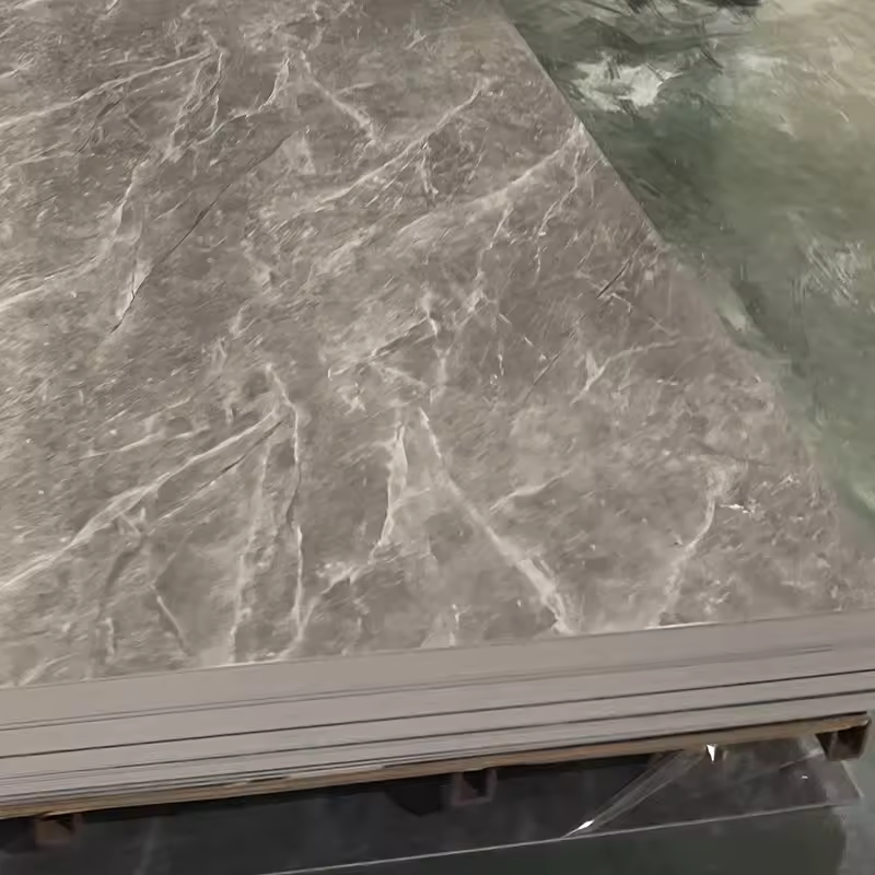 Multilayer 3D digital printing marble texture composite wall panel and PVC plastic UV marble board
