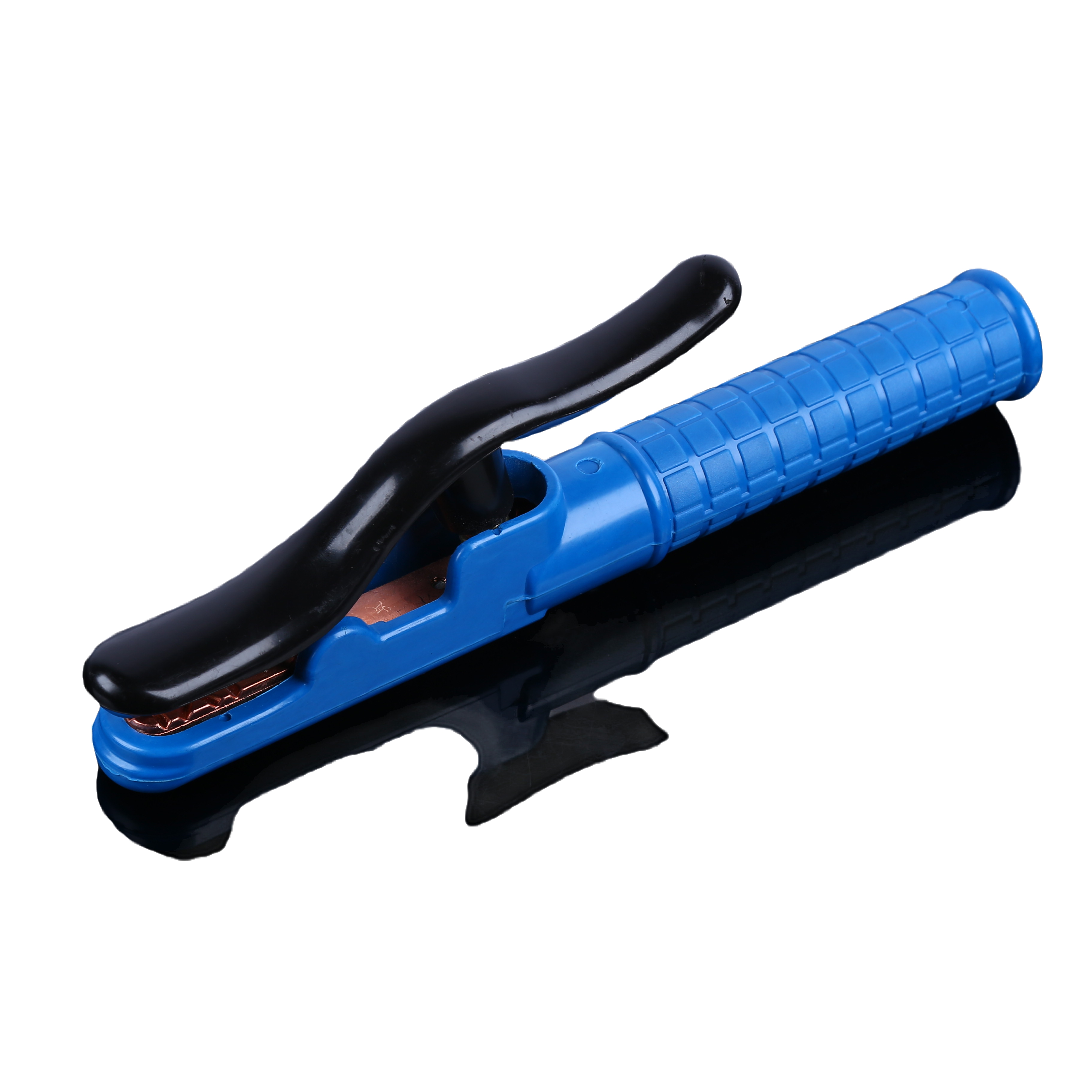 Special welding tongs for welders Heavy-duty 800A industrial type Pure copper core Fast conductivity Anti-drop and anti-scalding - Xiao Jin Gang 300A Welding Electrode Holder (0.35kg Forged Copper)