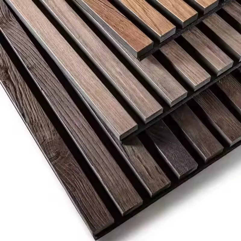Hot item coming! Wood veneer 3D groove sound-absorbing sound insulation board, the sound absorption and noise reduction effect is maximized, buy now