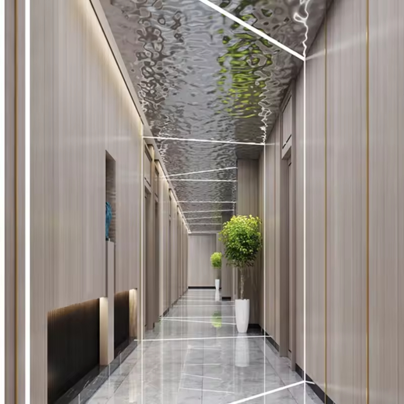 Environmentally friendly PVC wall panels, bamboo charcoal wood veneer, interior decoration ceiling background wall materials