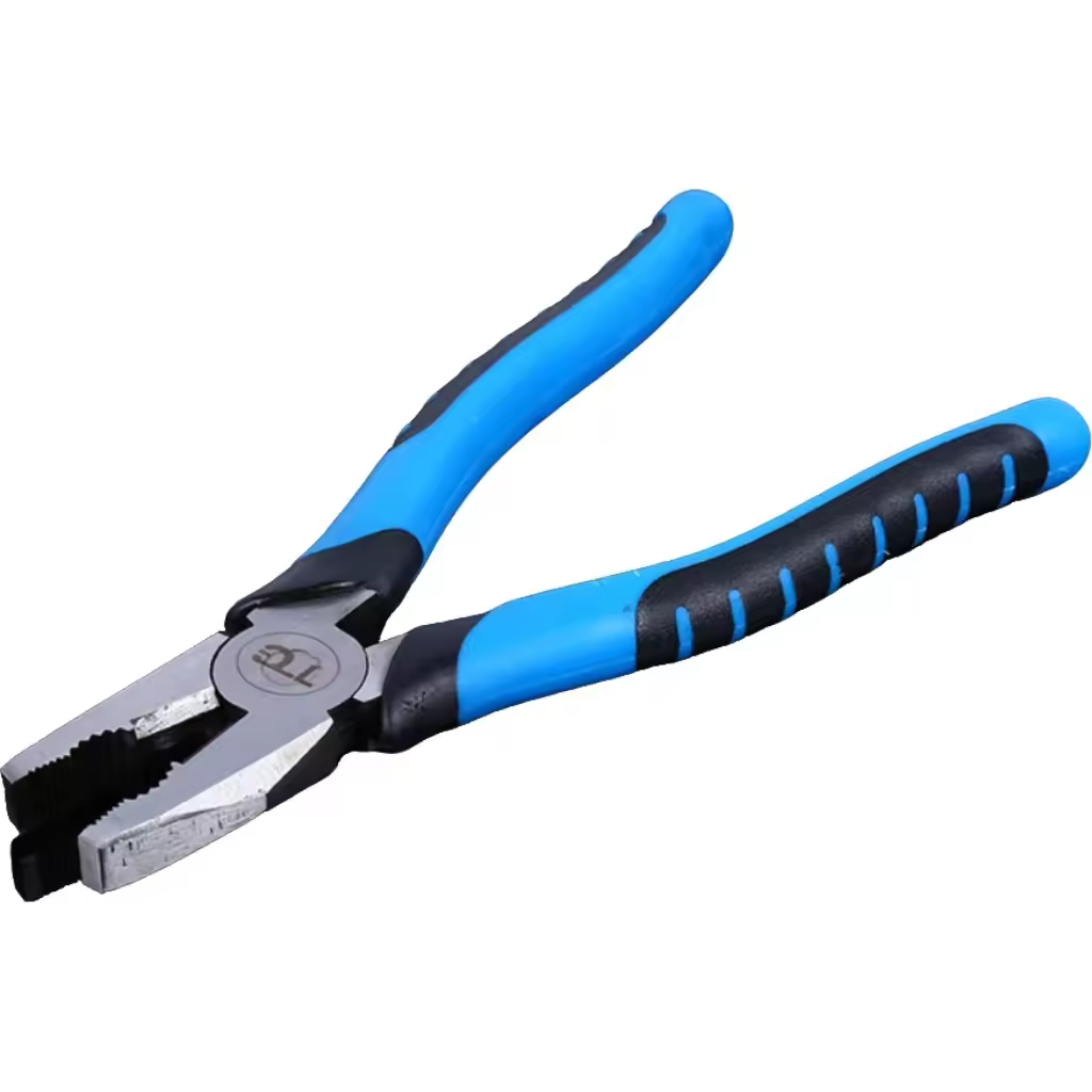 Industrial-grade labor-saving vise Tiger-skin pattern non-slip handle Multi-purpose electrician wire cutter