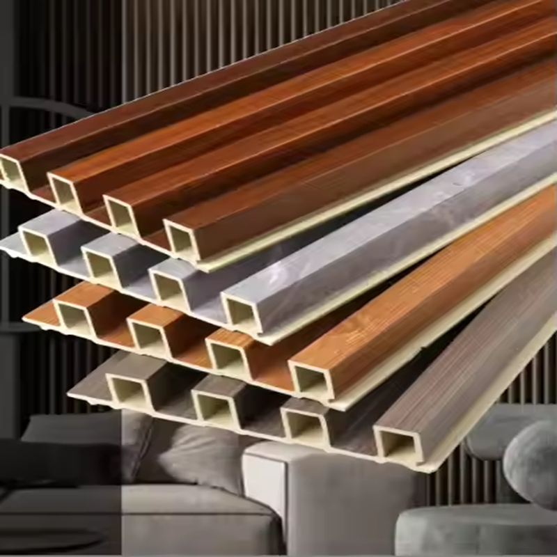 Factory direct supply wood plastic grille wall panels with many styles to choose from