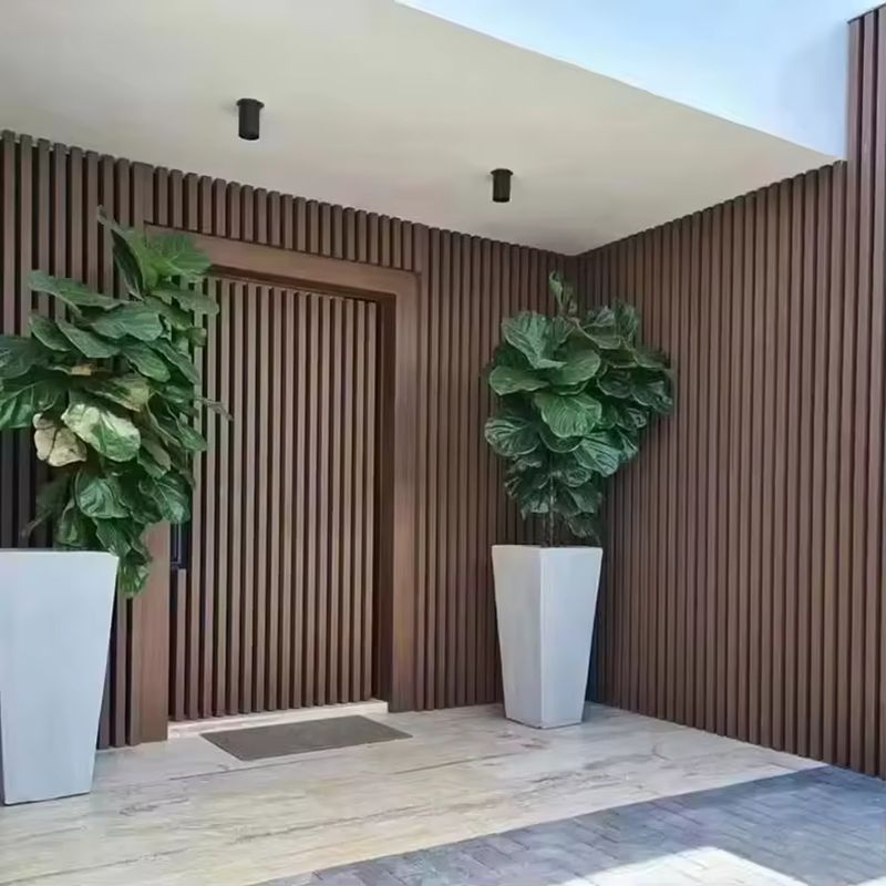 ​​3D PVC outdoor wall panels WPC exterior wall decorative panels moisture-proof and anti-aging​