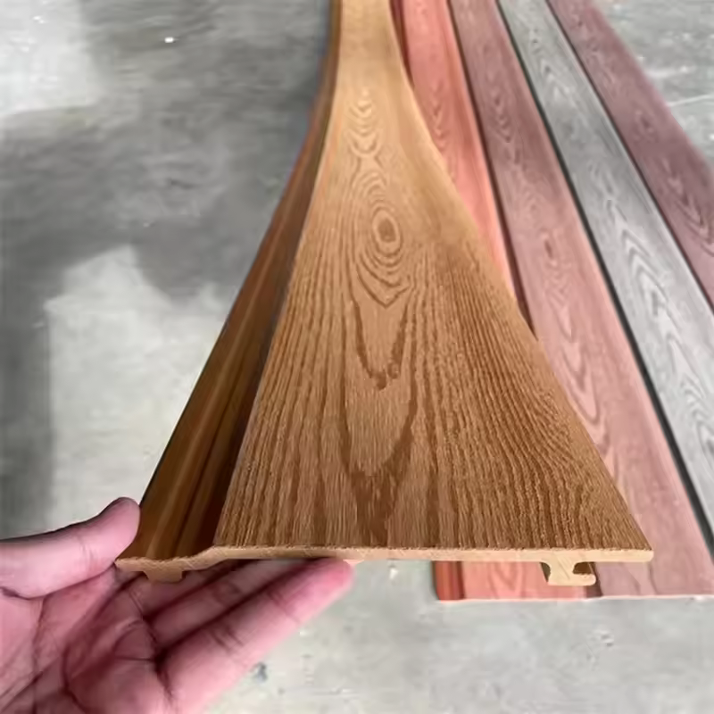 Quality Assurance Outdoor Exterior Wall Wpc Co-extrusion Grooved Cladding Panels