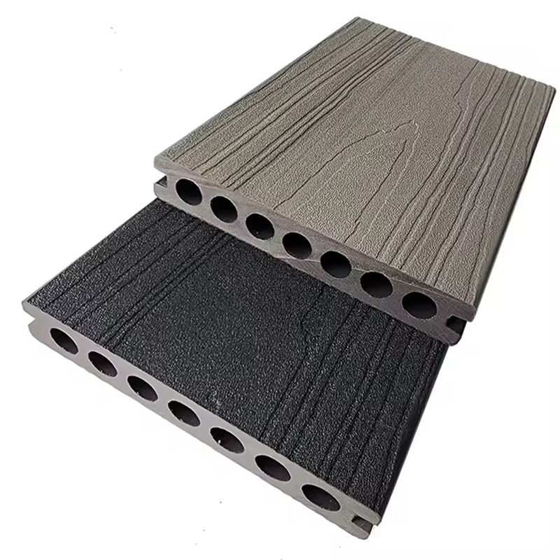 Factory wholesale price new design anti-crack wood plastic composite flooring garden outdoor floor