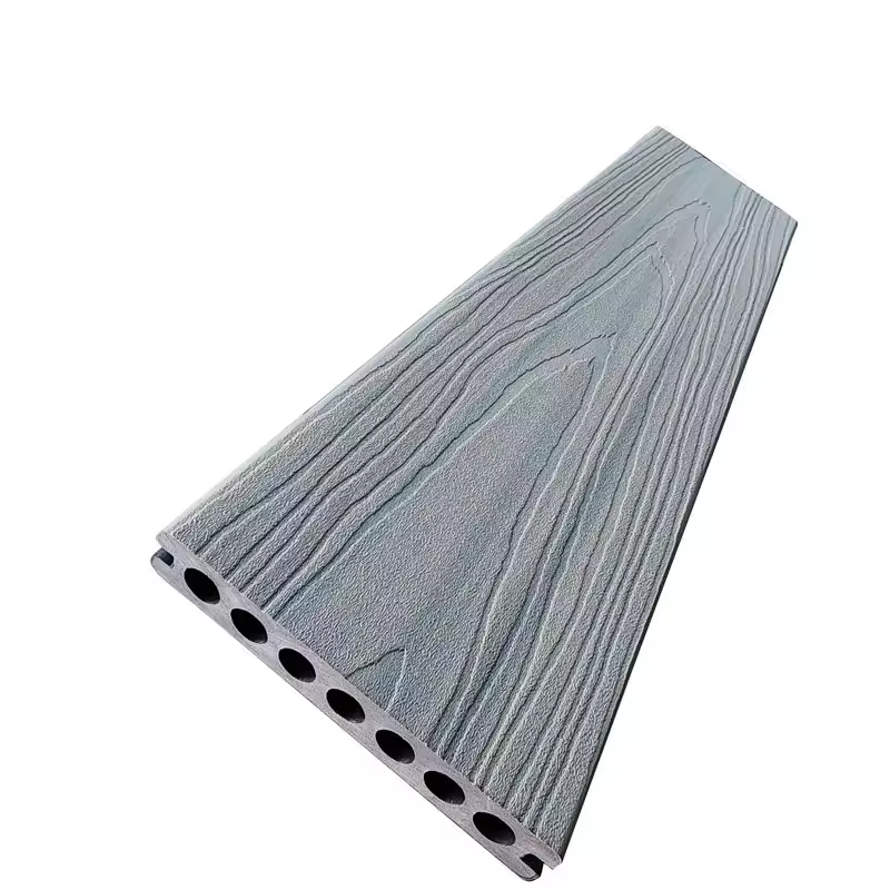 Wholesale price brand new wood plastic flooring outdoor anti-crack composite flooring for garden courtyard