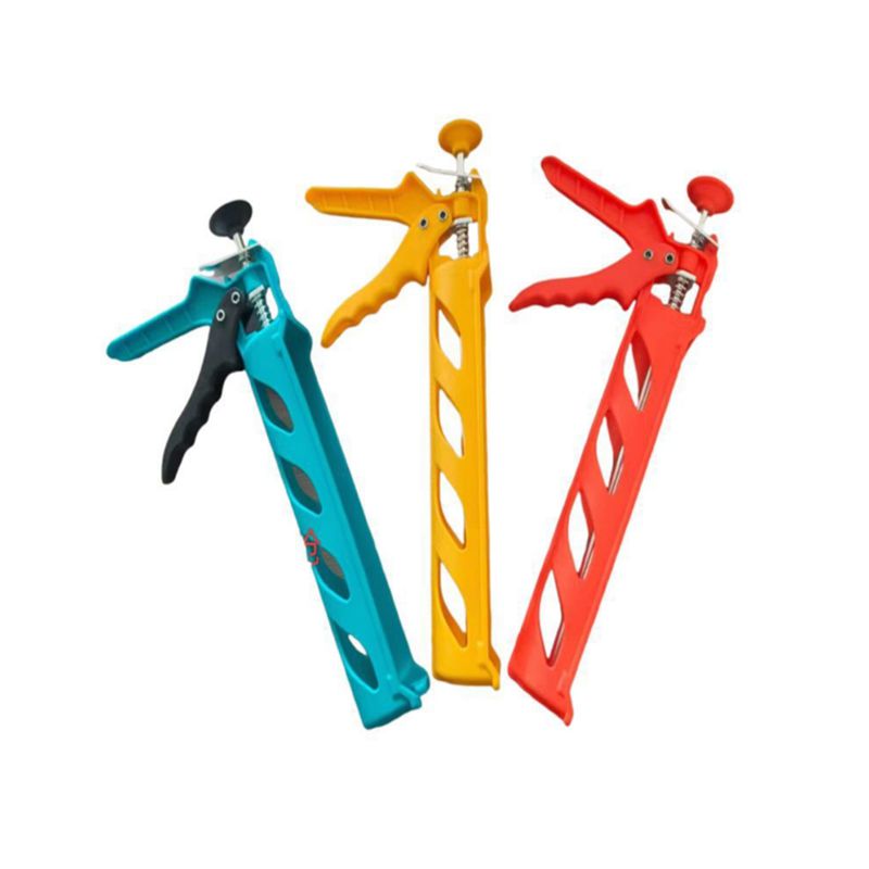 Plastic & Glass Glue Gun (Structural Adhesive Gun) with Anti-Drip Plastic Alloy Pusher Plate and Manual Transparent Tube