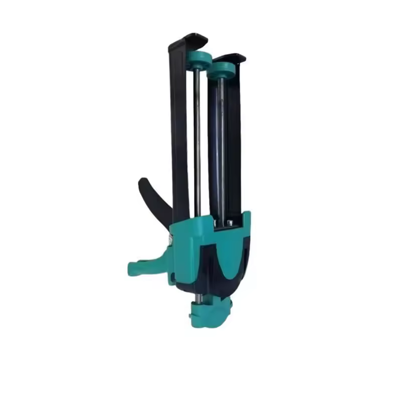 Dual-Component Effort-Saving Power-Assisted Caulking Gun for Tile Grouting – Dual-Tube Universal Grout Filler Application Tool