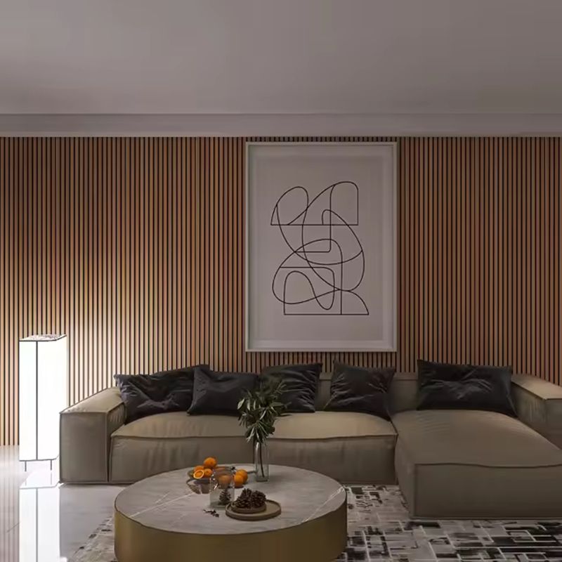 Hotel special sound insulation board MDF wooden wall panel sound absorption noise reduction decorative sound insulation strip