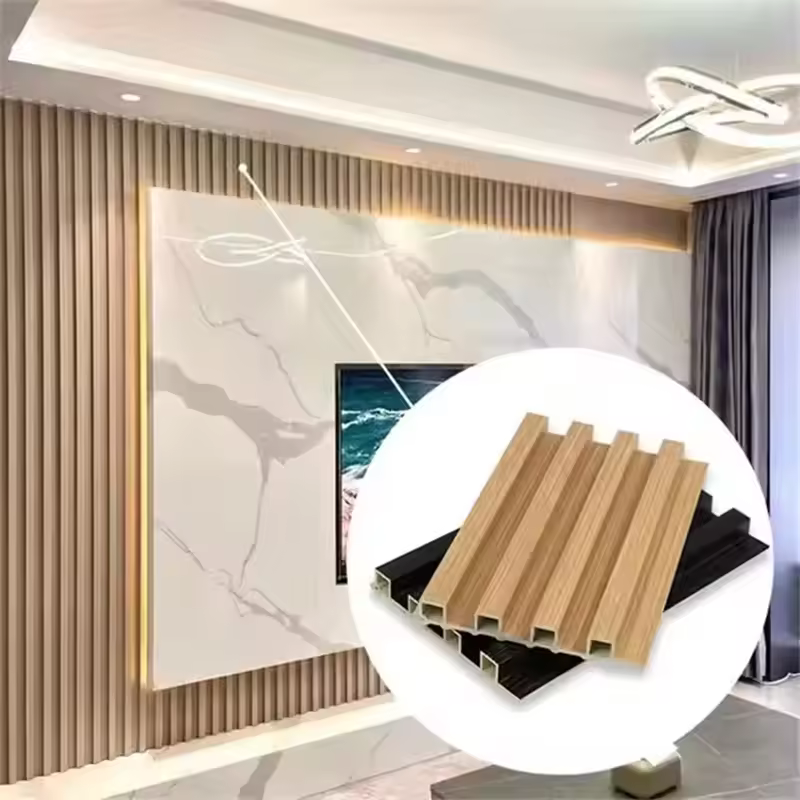 New Design Premium Version Modern Classic WPC Wall Panel Luxury Indoor Home Decorative Wall Panel