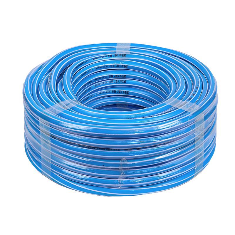 PVC Hose High-Pressure Car Washing Anti-Burst Hose, Eco-Friendly Garden Watering Braided Hose (1/2", 3/4", 1" Sizes)