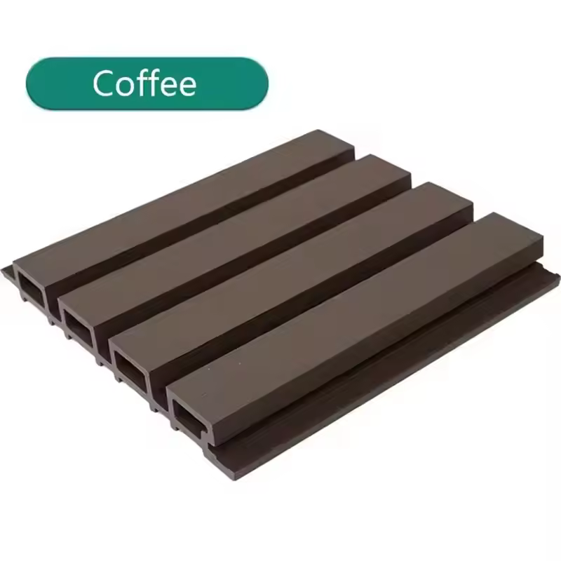 New Product Wholesale Outdoor Great Wall Cladding Exterior Wood Plastic Decorative Composite Panel Long Wall Panel