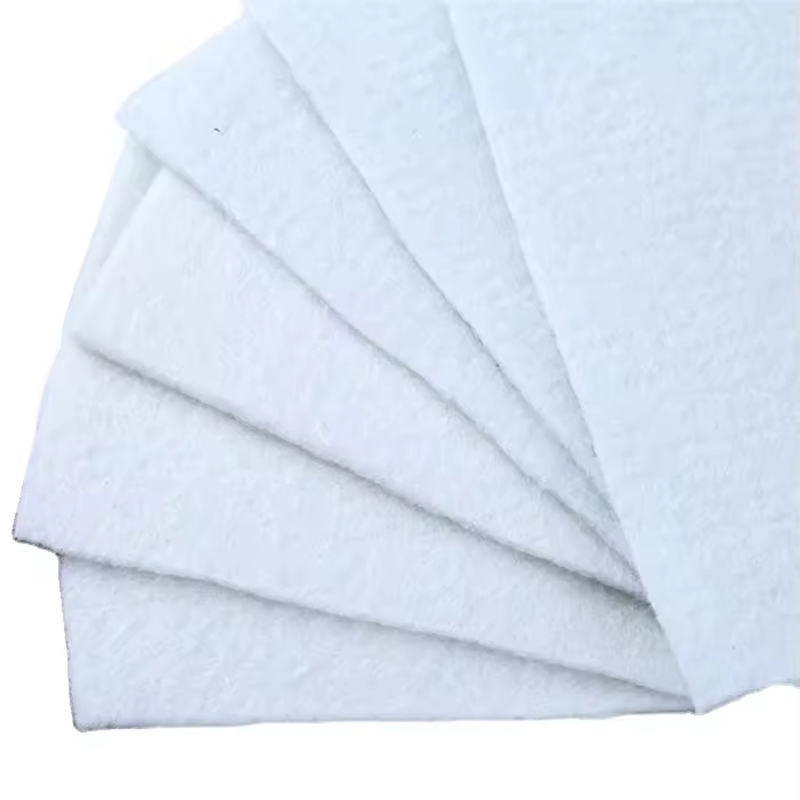 Waterproof fabrics are preferably non-woven wool felt absorbers to build a strong waterproof barrier