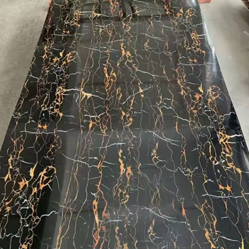 Manufacturer discount price UV marble board PVC marble wall board/UV Spc WPC board/Indoor carbon fiber board Fence