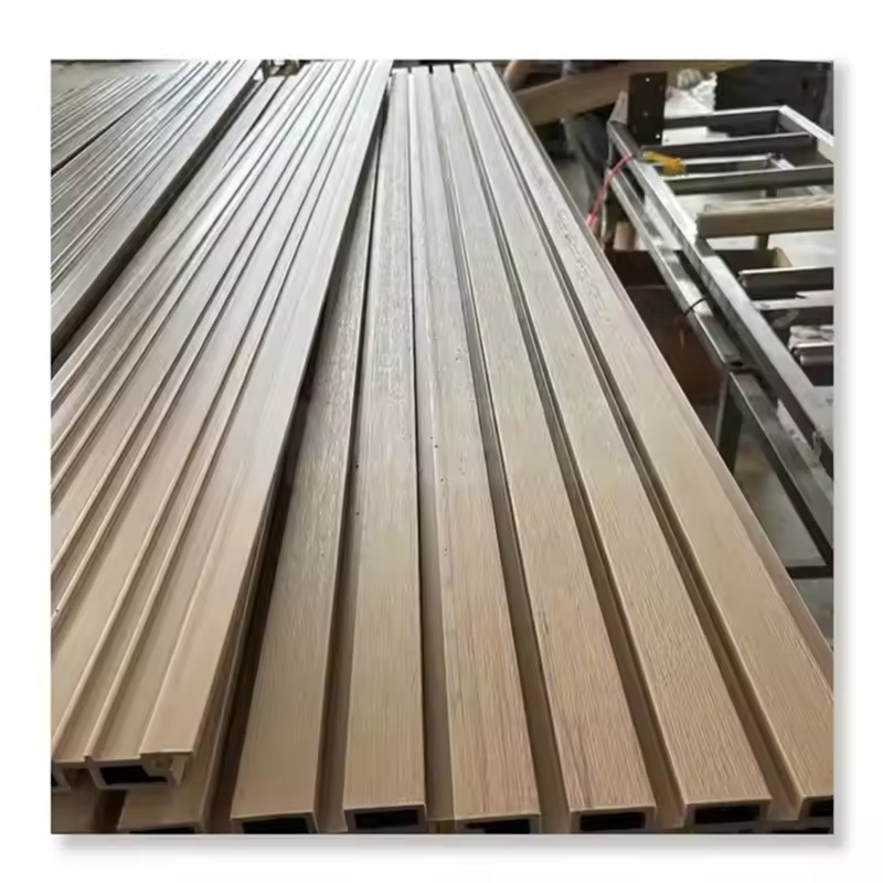 High Quality WPC Outdoor Cladding Wall Panels Decorative Garden Fence Panels Wholesale