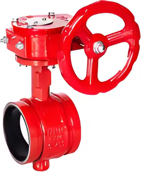 Factory direct sales of turbine groove butterfly valve XD381X-16Q, ball-milled cast iron water conservancy and fire protection engineering clamp