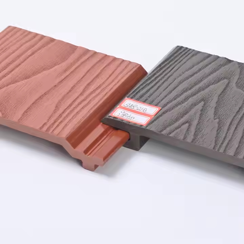 2025 New Materials Outdoor Wood Plastic Composite Exterior Wall Cladding Decoration