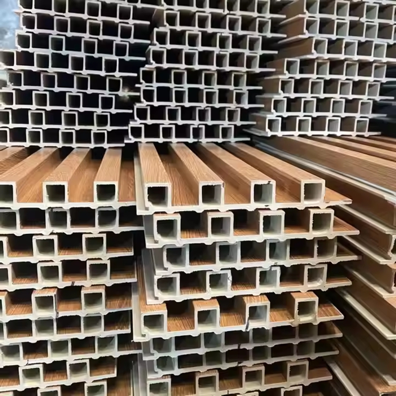 New product customization Solid wood PVC wall panels for indoor living room