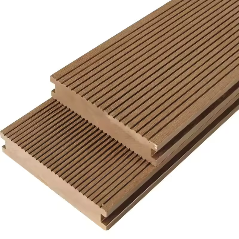 Outdoor terrace balcony courtyard flooring Outdoor courtyard plastic wood flooring Anti-slip anti-static paint-free self-paving