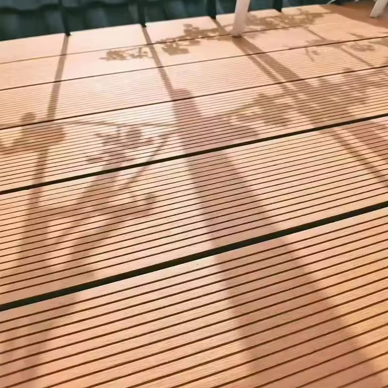 Outdoor Bamboo Decking Bamboo Flooring Bamboo Panels for Patio, Balcony, Yard and Garden -- Waterproof, Sun-Proof and Anti-Aging