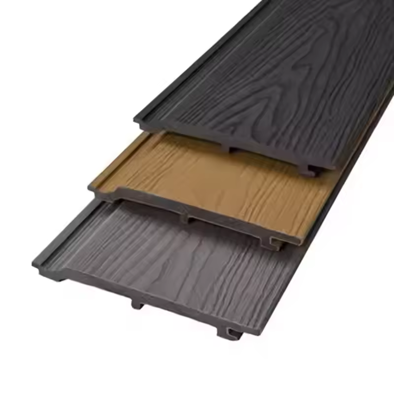 Quality Assurance Outdoor Protection WPC Wood Exterior Wall Panels