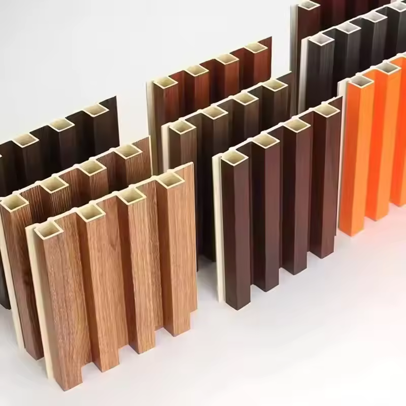 Product Manufacturer Eco-friendly Plastic Wood Modern Design WPC Customizable Interior Wall Panels