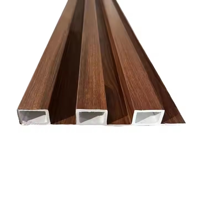 New material wholesale bamboo fiber groove wood plastic wall panel 3D interior decoration wall panel