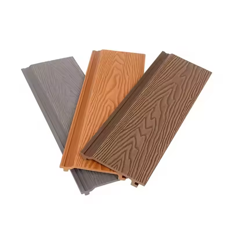 New product wholesale outdoor waterproof wpc cladding outdoor decorative wall
