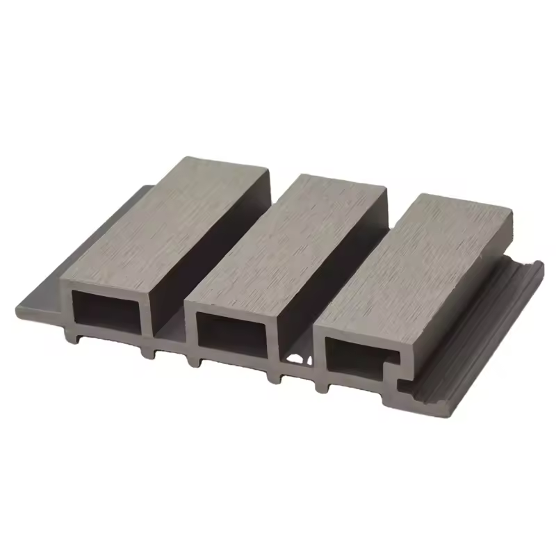 New Environment-friendly Outdoor Wood-Plastic Wall Panel, Waterproof, Anti-Slip and Anti-Corrosion Great Wall Panel