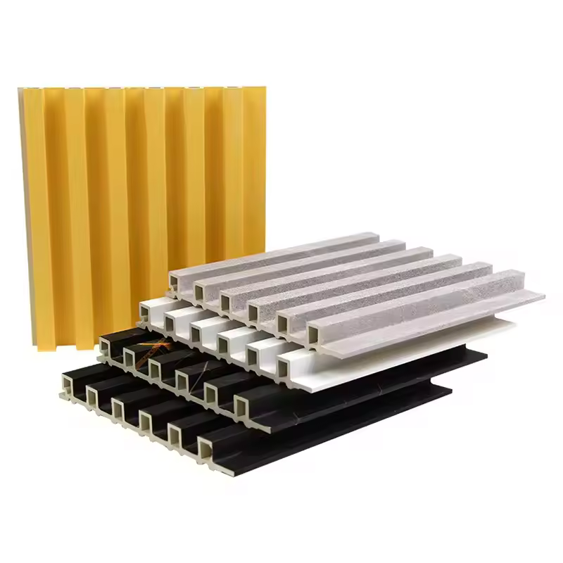 Quick Installation Interior Decoration 160 WPC Grid WPC Cladding Wall Panel