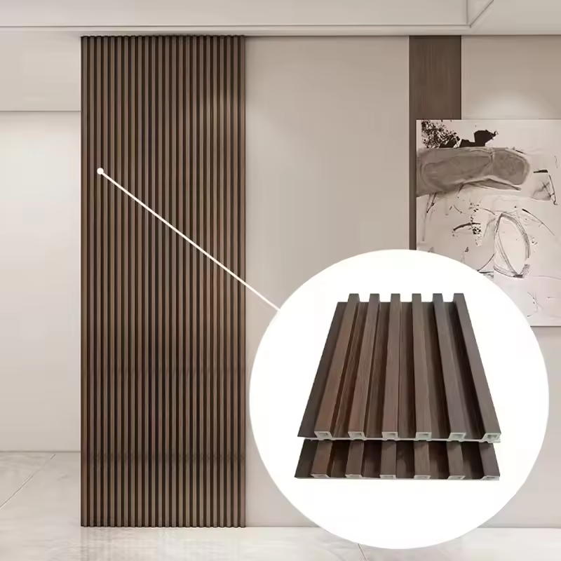 Cheap Price Interior Wall Decorative Wall Cladding 160 Grid WPC Wall Panel