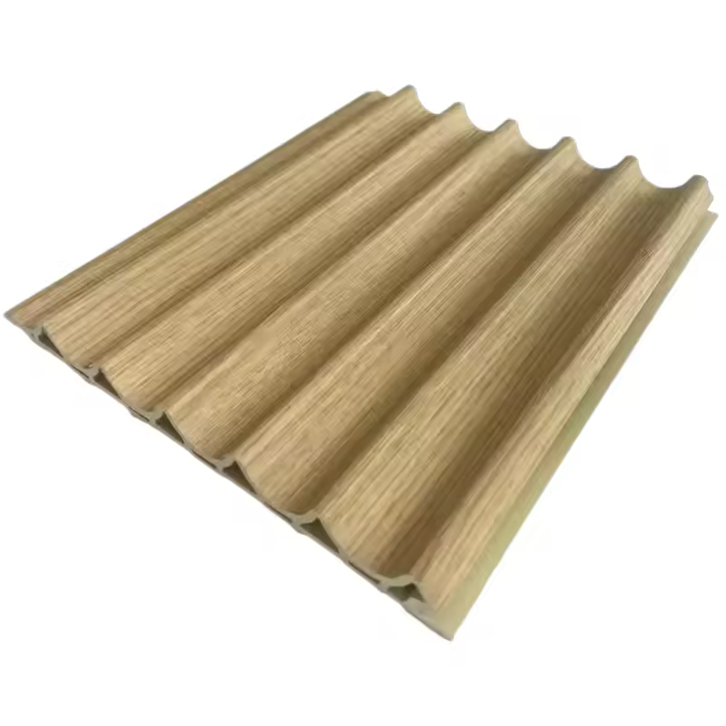 Wholesale Direct Sale Indoor Wood Plastic Composite Cladding Grooved Wpc Wall Panel