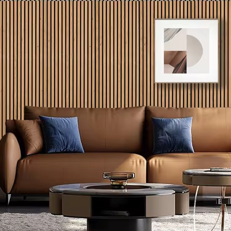 Customized Medium Density Fiberboard (MDF) Decorative Soundproof Wall Panels for Interior Decoration