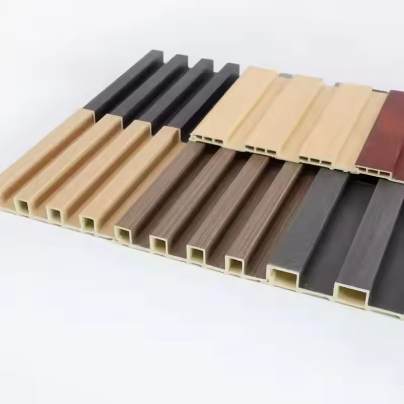 Hot sale model High quality wood grain PVC wood plastic wall panel interior decoration wall panel