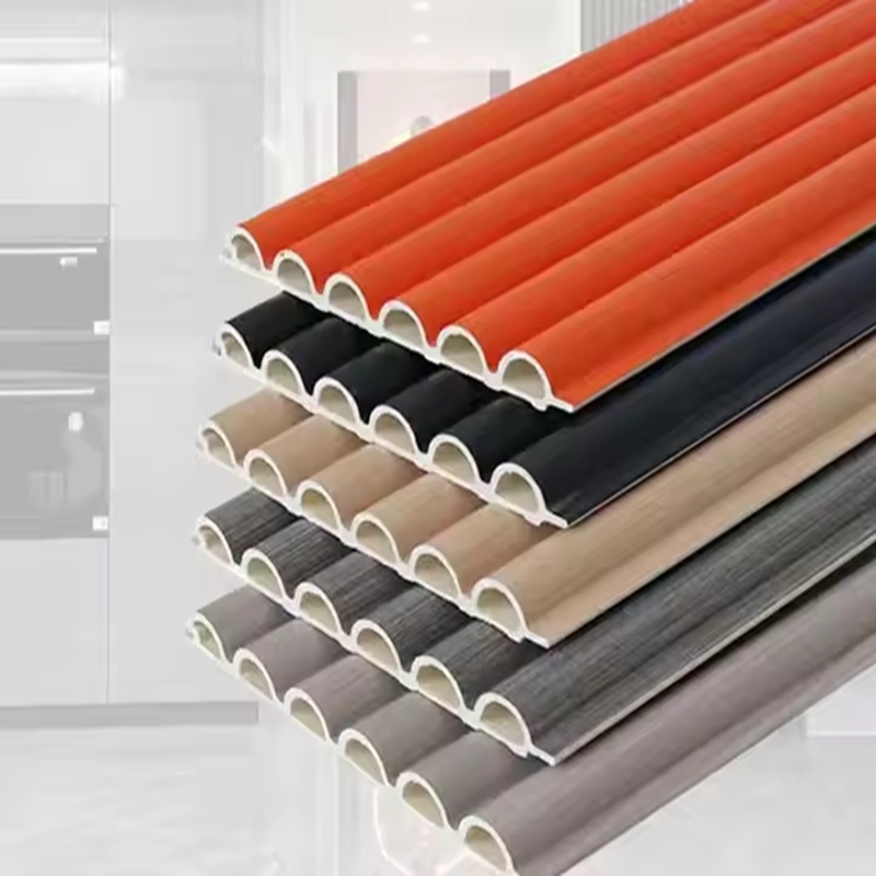 Factory OEM Multicolor Half Circle PVC Decorative Wall Panels