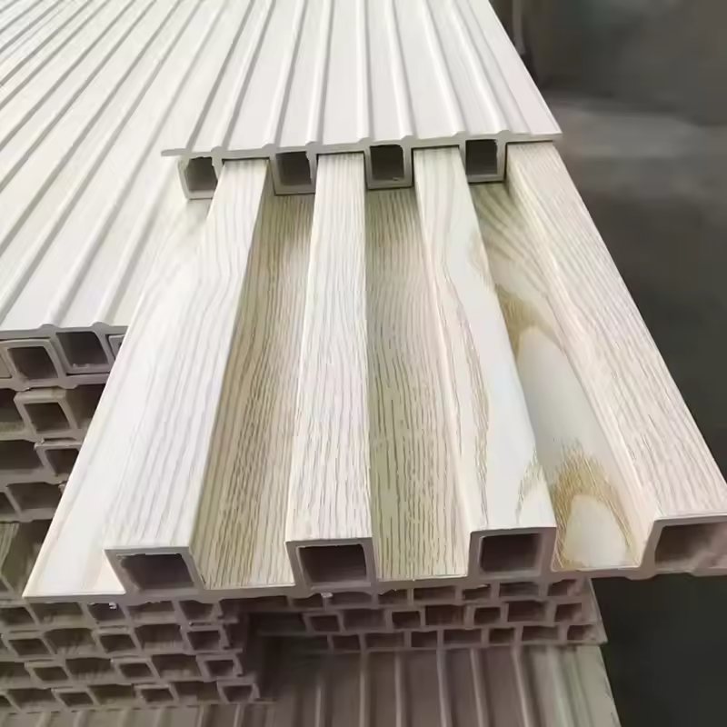 New design premium version bamboo fiber solid grille spot background wall panel home decoration material