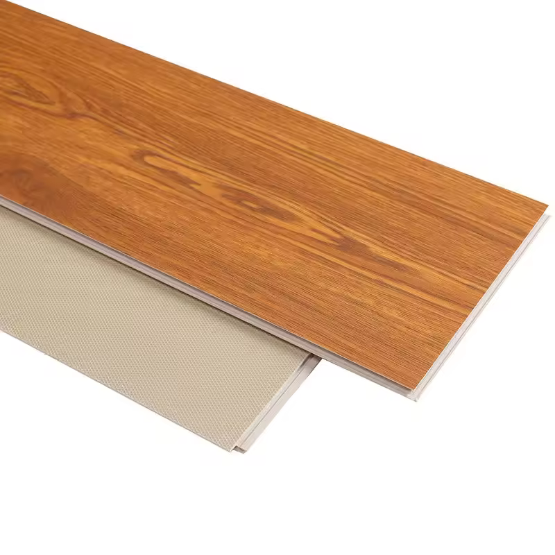 Wholesale bestseller, high wear-resistant SPC flooring with warm wood grain design, ideal for home decoration