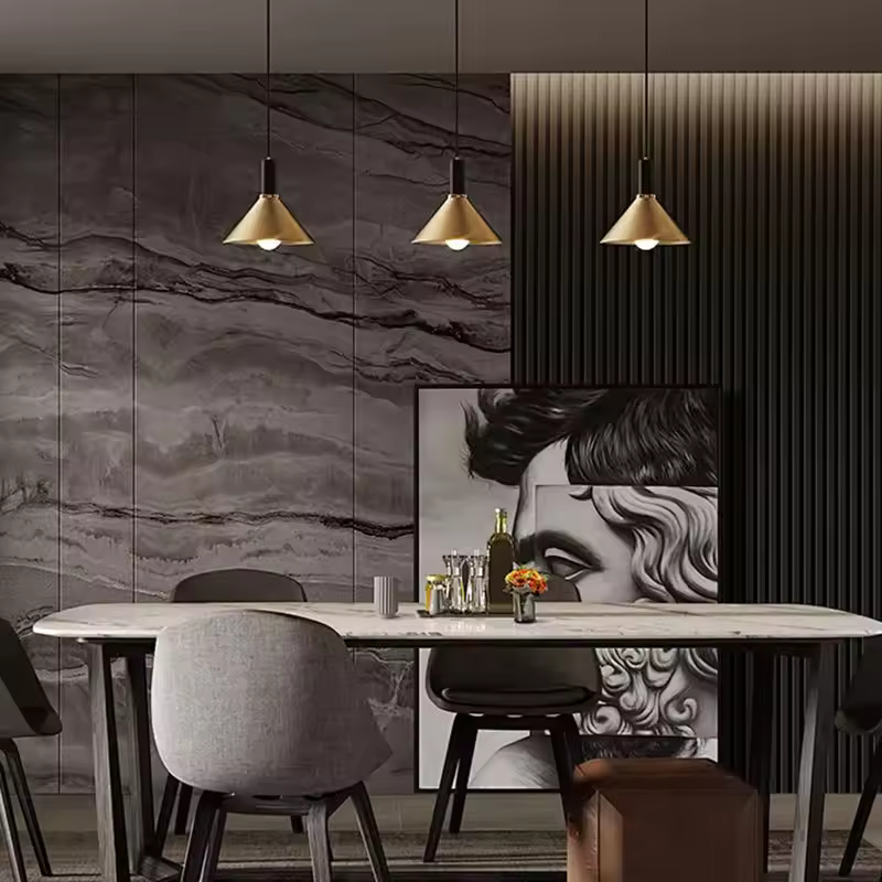 Brand New Product pvc uv marble sheet easy installation hotel villa interior flexible bamboo charcoal wood veneer wall panels