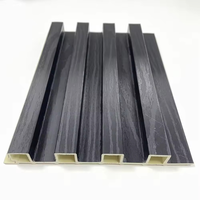 High-quality PVC wall panels for hotel interiors, waterproof wooden decorative wall panels, easy to install