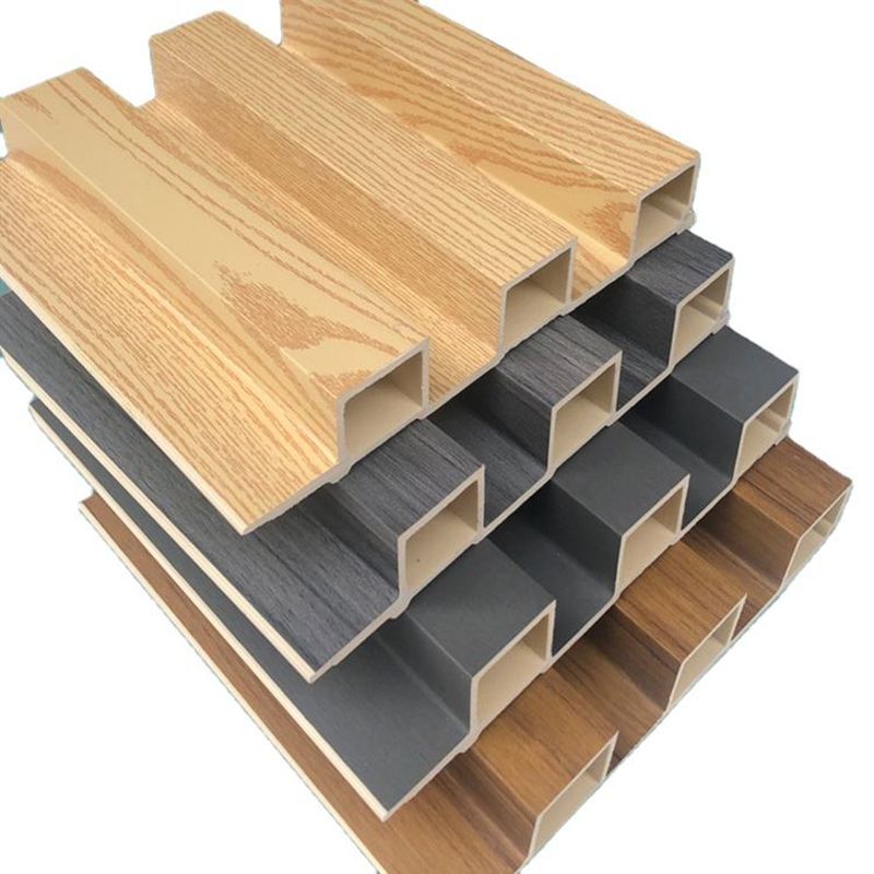 Wholesale new innovative wpc wall panels imitation wood texture restaurant wall decoration