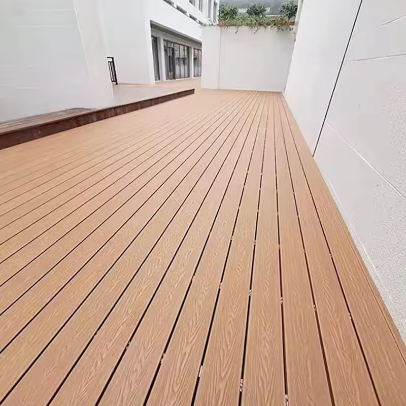 Practical and hot selling wpc plank multi-layer solid wood composite flooring outdoor wood plastic flooring best quality