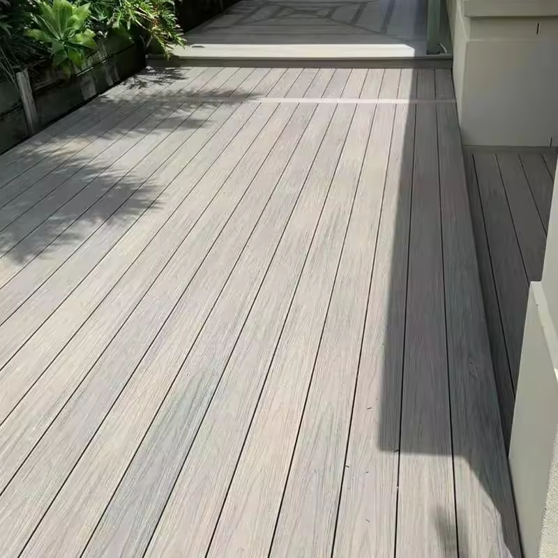2025 Hot Selling Waterproof and Wear-Resistant Outdoor Wood-Plastic Composite Flooring - Best Quality for Gardens and Balconies
