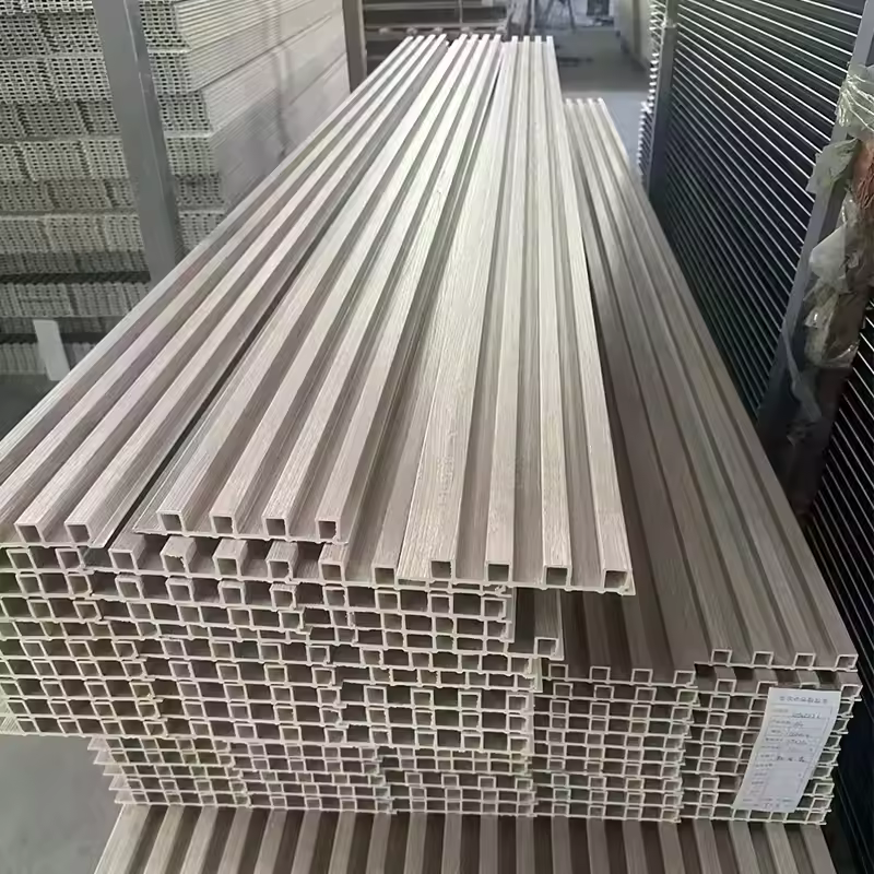 提供免费样品-现代设计室内装饰3D凹槽墙板/聚氯乙烯木塑墙板覆层